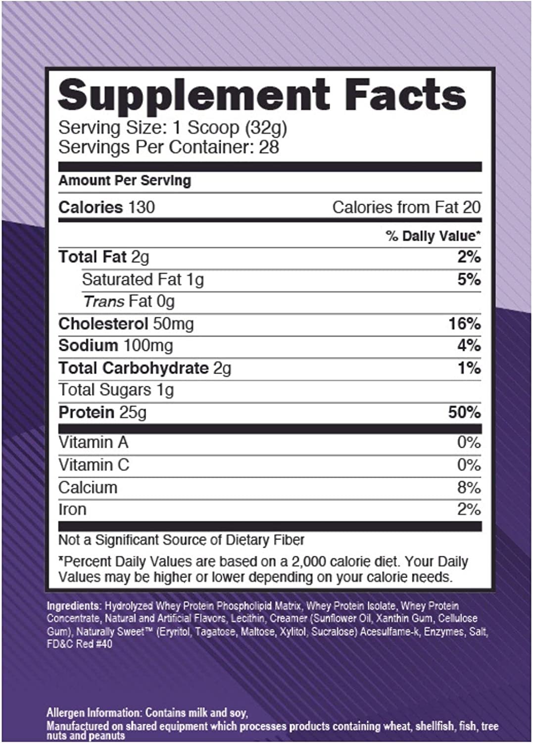 EAS 100% Platinum Whey Protein Powder - Anti Catabolic - 25g Protein