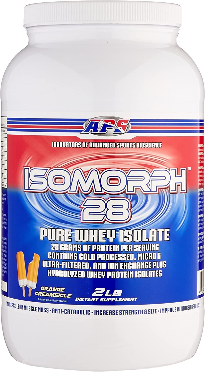 APS Nutrition Isomorph Protein Powder Supplement | Whey Protein Isolate | Ultra- Filtered | 28g Protein |Vanilla Ice Cream, 5 Pound (Pack of 1)