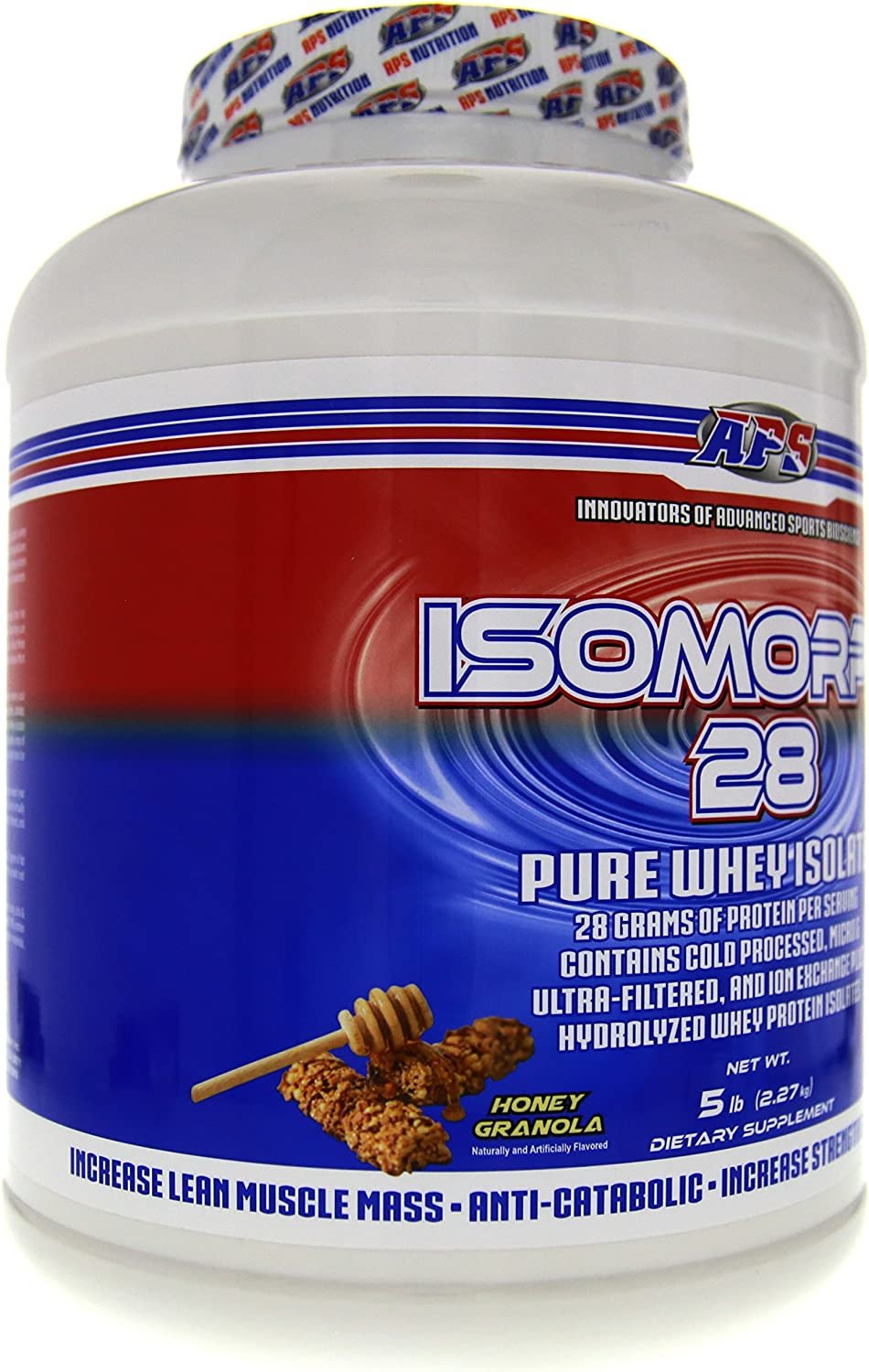 APS Nutrition Isomorph Whey Protein Isolate |Honey Granola | 5lb