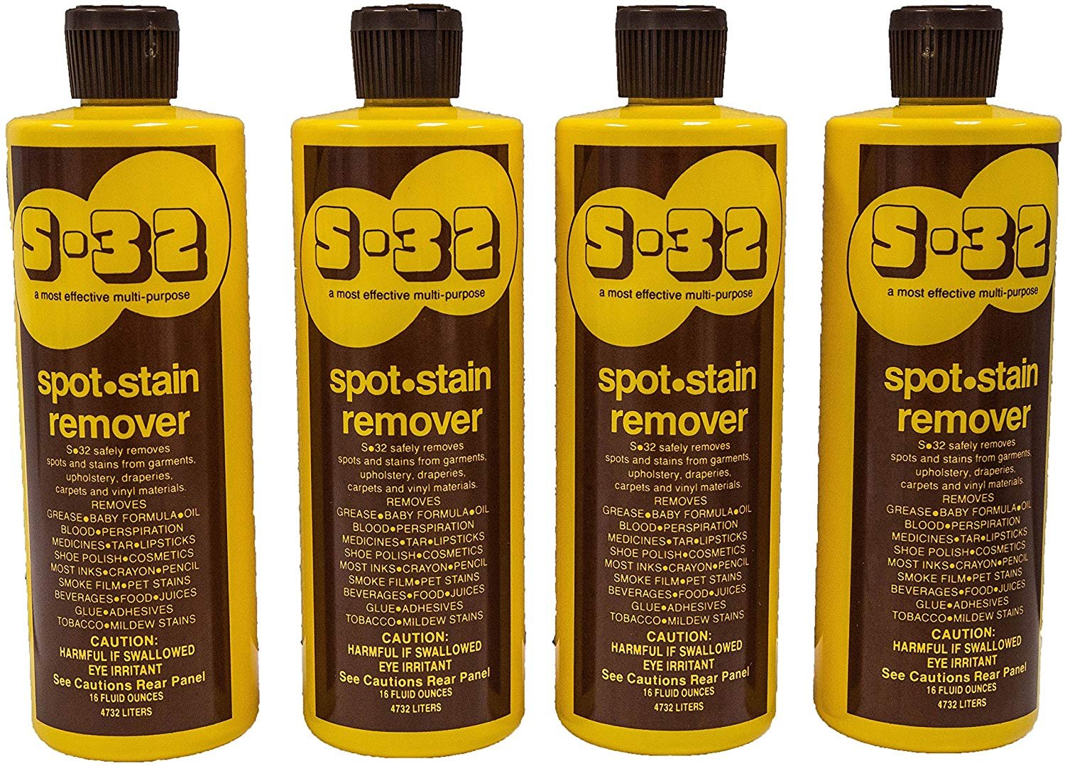 S-32 Spot Stain Remover 4 Pack
