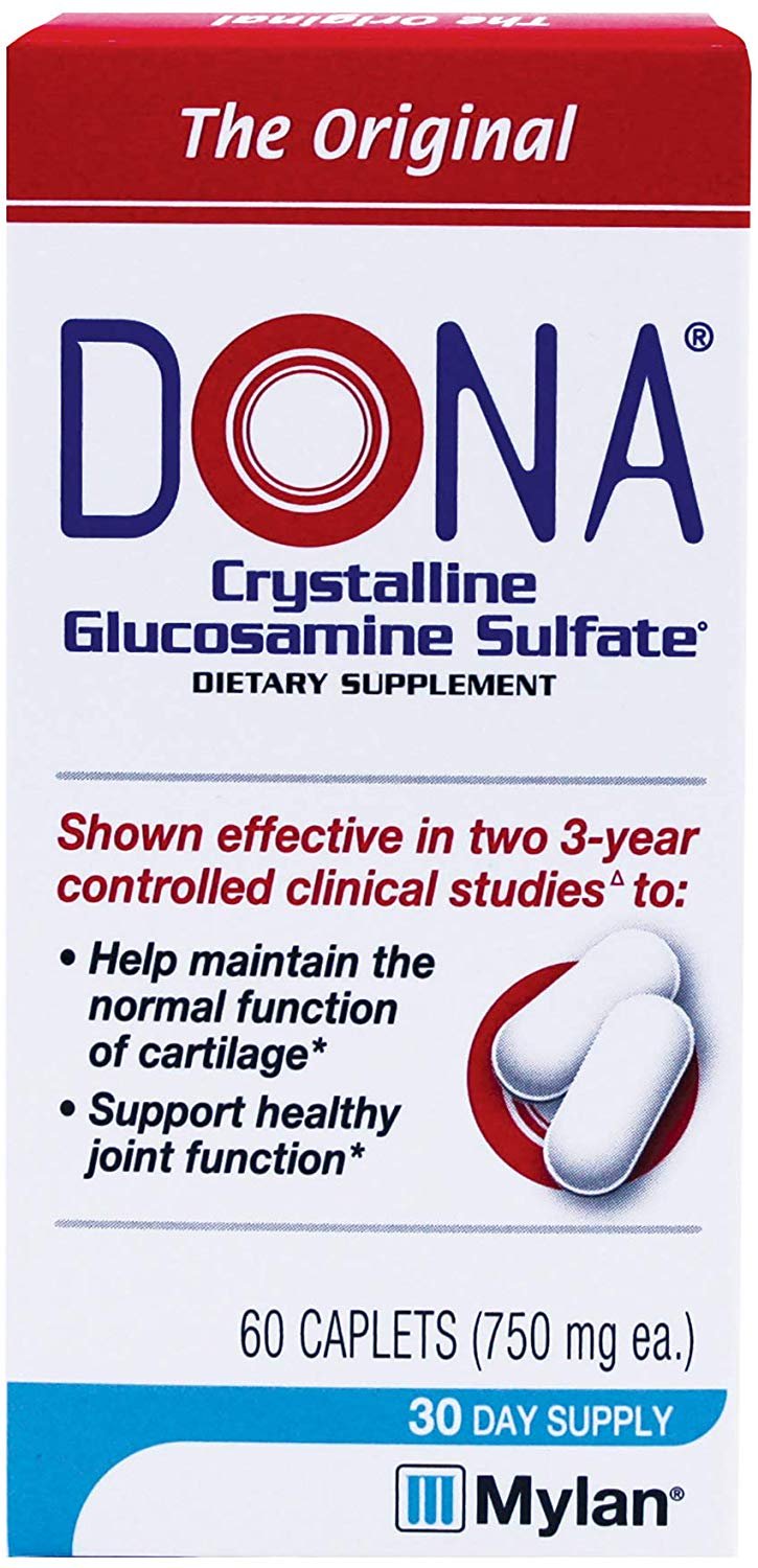 Dona Crystalline Glucosamine Sulfate, 750 Mg, 60 Count