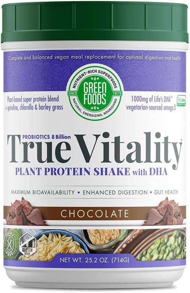 Green Foods True Vitality, Chocolate, 25.2 Ounce