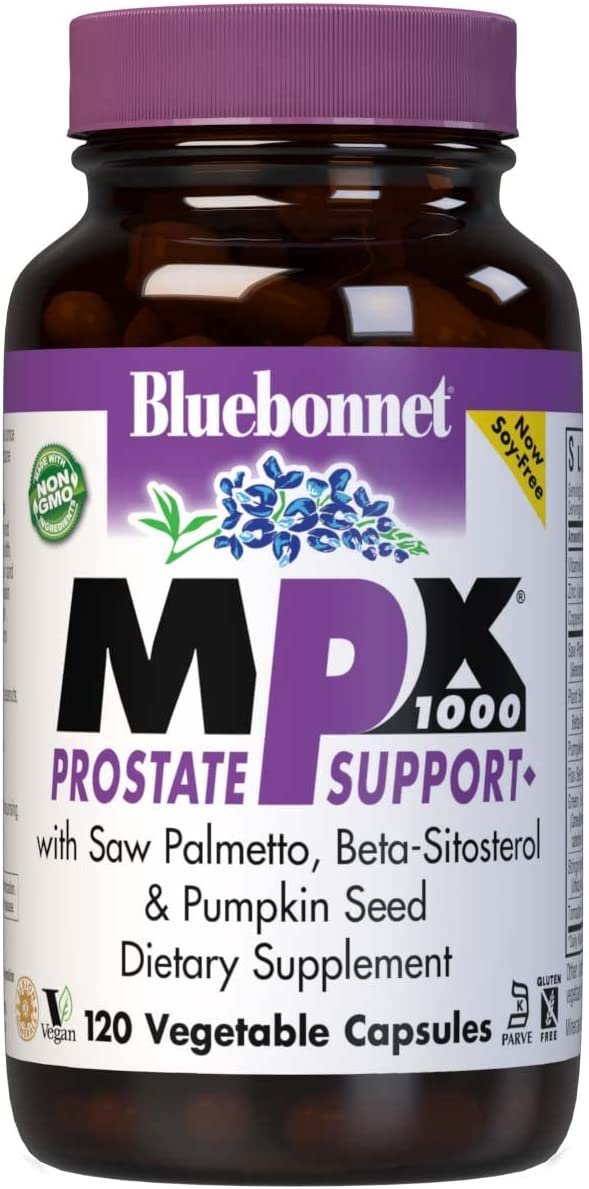 BlueBonnet MPX 1000 Prostate Support Supplement, 120 Count