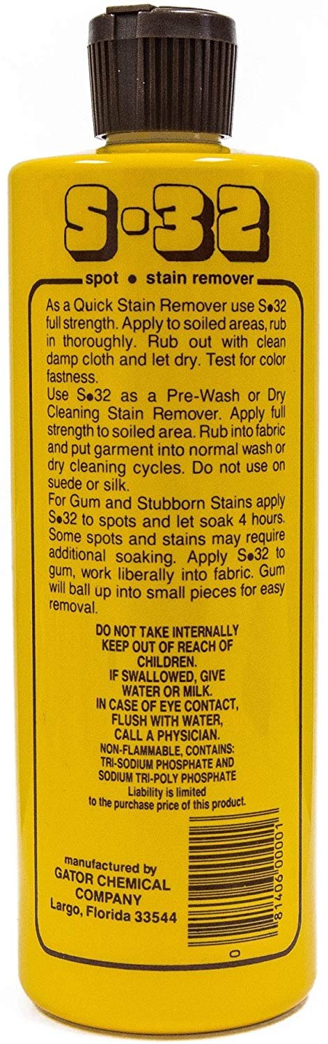 S-32 Spot Stain Remover 4 Pack