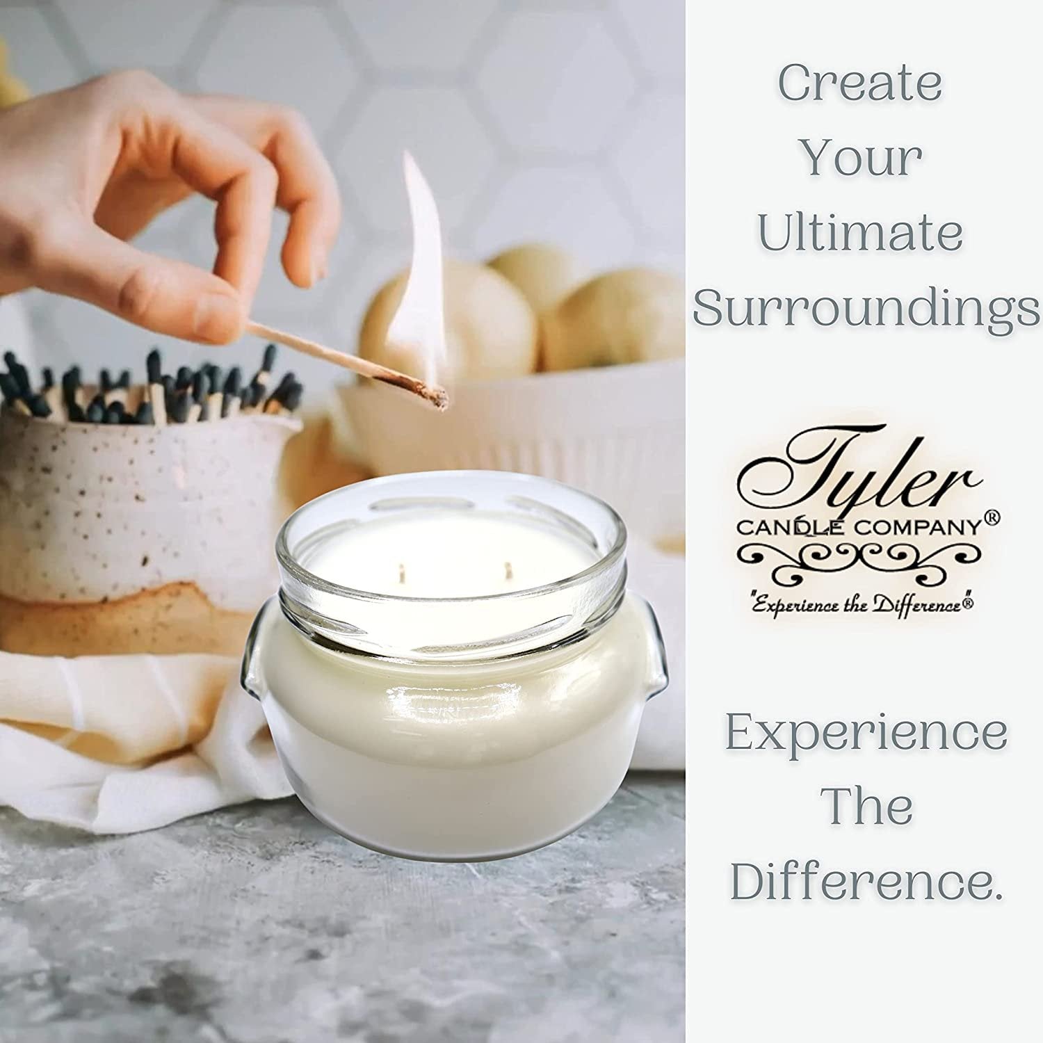 Tyler Candle Company, Diva Jar Candle, Scented Candles Gifts for Women, Ultimate Aromatherapy Experience, Luxurious Candles with Essential Oils, Long-Lasting Burn, Large Candle 22oz