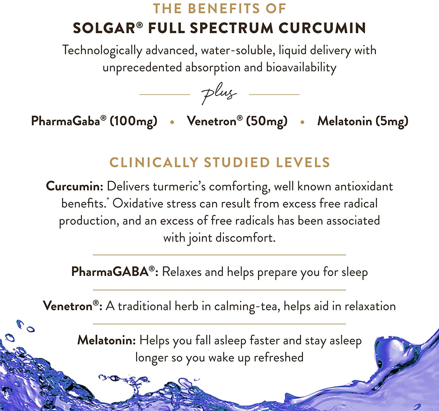 Solgar FullSpect Curcumin SleepEase 60ct