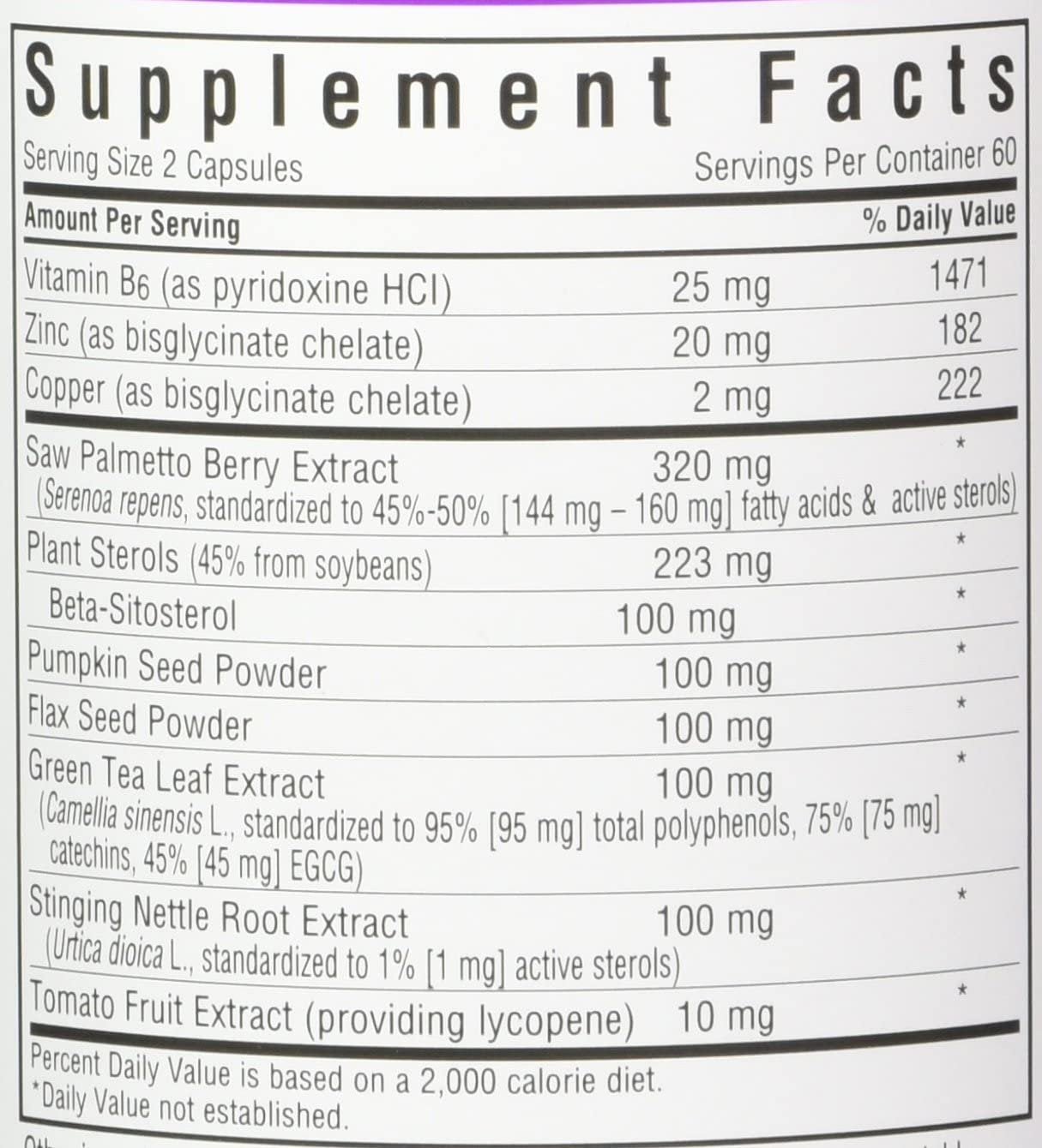 BlueBonnet MPX 1000 Prostate Support Supplement, 120 Count