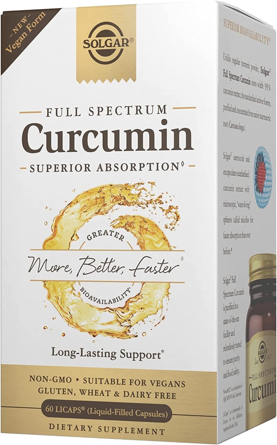 Solgar Full Spectrum Curcumin 60ct