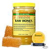Y.S. Eco Bee Farms, Wholesome Natural Raw Honey, Unpasteurized, Unfiltered, Fresh Raw State, Kosher, Pure, Natural, Healthy, Safe, Gluten Free, Specially Harvested, 3lb - with Bonus Key Chain