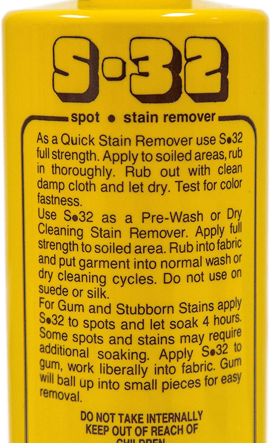 S-32 Spot Stain Remover 4 Pack
