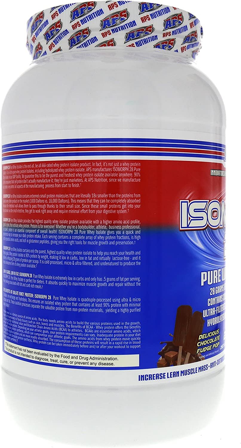 APS Nutrition Isomorph Whey Protein Isolate |Chocolate Fudge Pop | 2lb