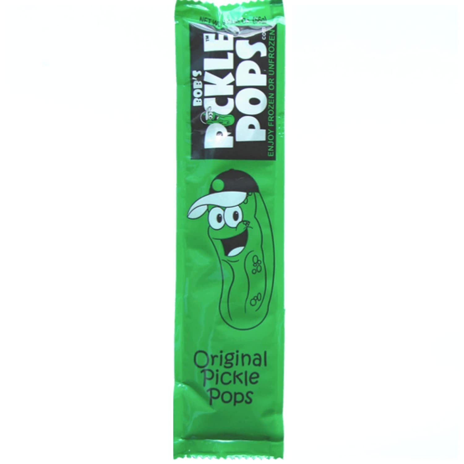 Bob's Pickle Pops - Original Dill Flavor - Bulk 200 Count - Full Case - 2 Fl Oz per Pickle Popsicle - Keto Friendly, Gluten Free - Enjoy Frozen or Unfrozen.