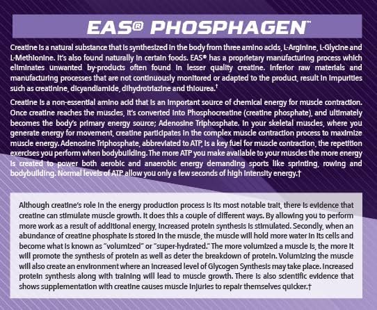 EAS Phosphagen Creatine Powder