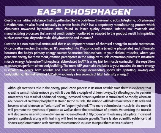 EAS Phosphagen Creatine Powder