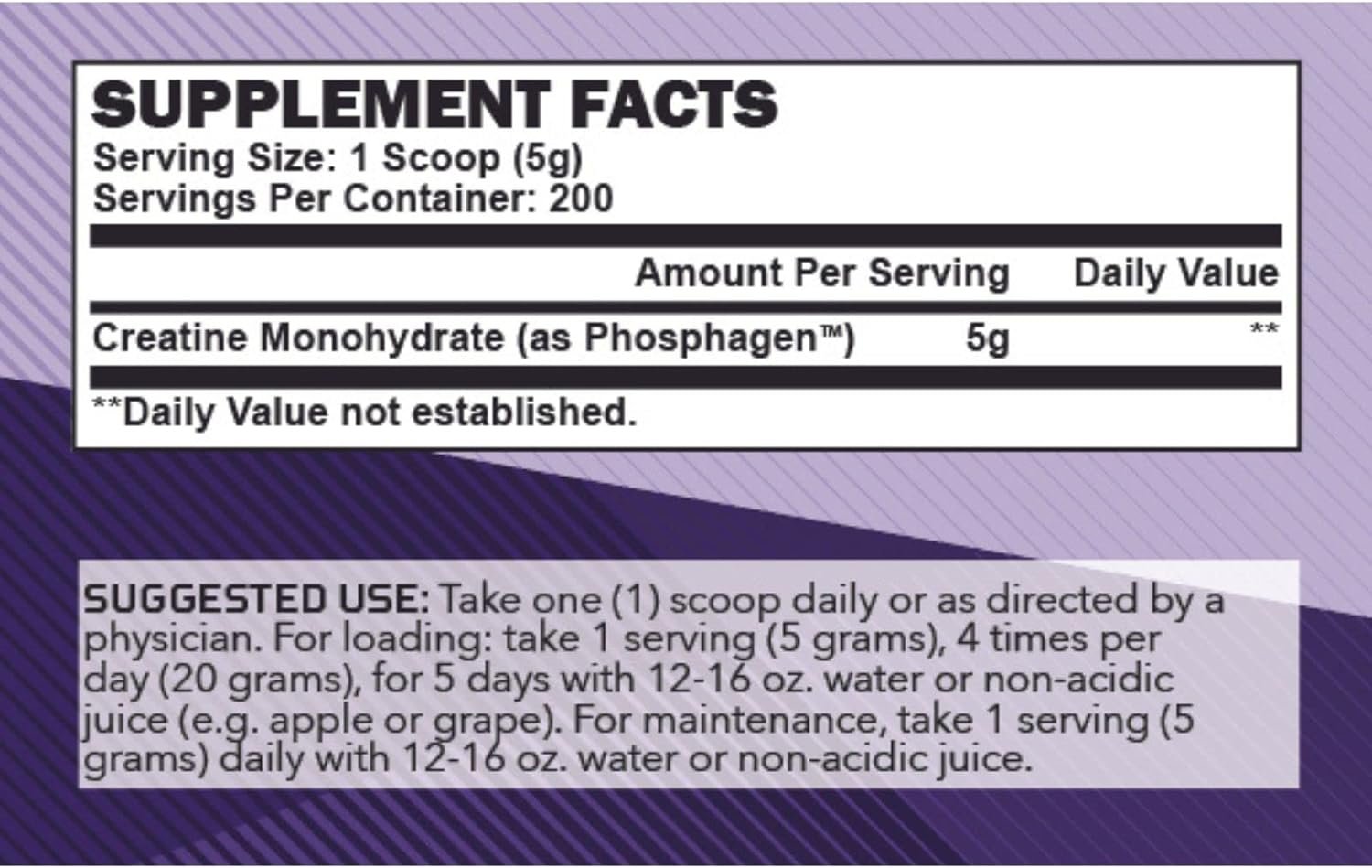 EAS Phosphagen Ultimate Creatine Powder | Power, Strength, Muscle Size, & Cell Volumization | Pure 99.9% Potency | 200 Servings (Unflavored)