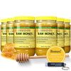 Y.S. Eco Bee Farms, Wholesome Natural Raw Honey, Unpasteurized, Unfiltered, Fresh Raw State, Kosher, Pure, Natural, Healthy, Safe, Gluten Free, Specially Harvested, 3lb - with Bonus Key Chain