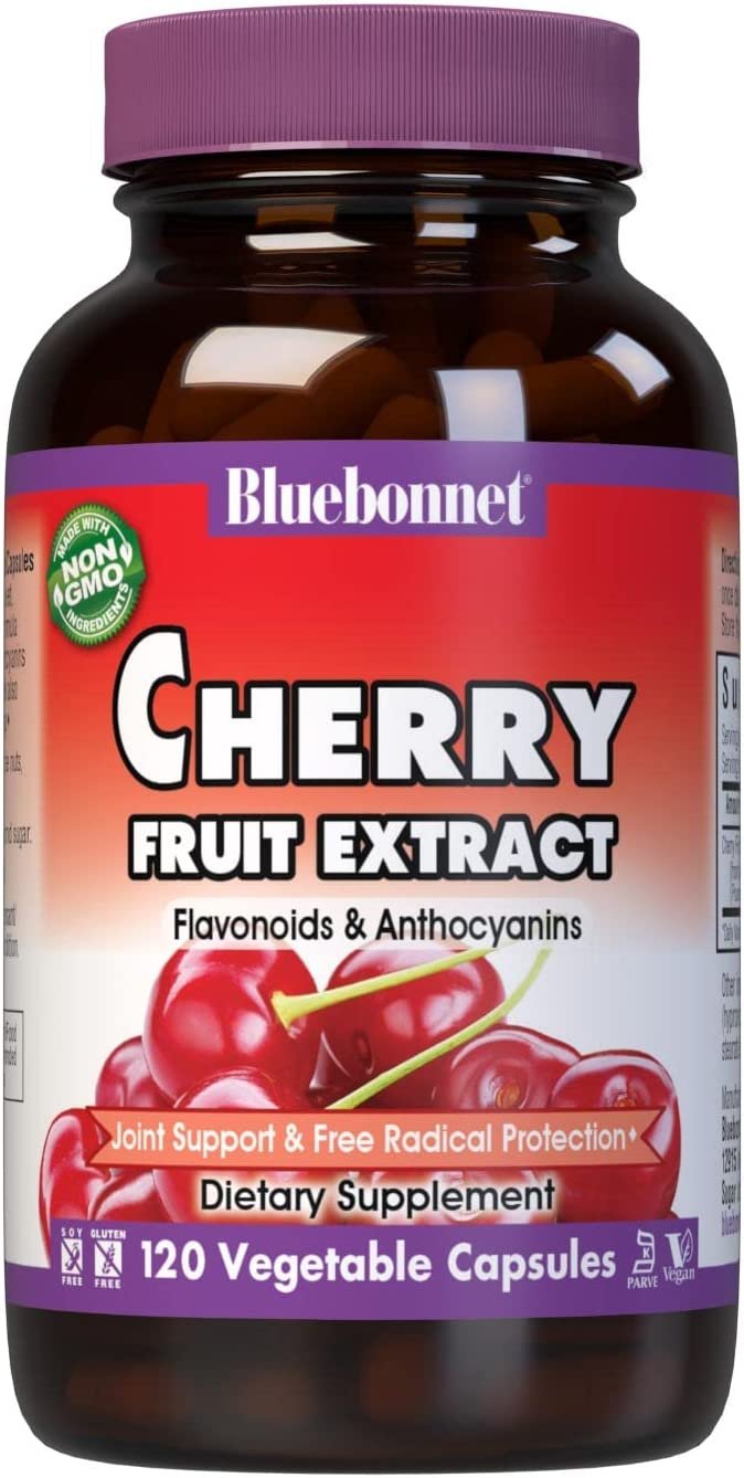 BlueBonnet Super Fruit Cherry Fruit Extract Supplement, 120 Count