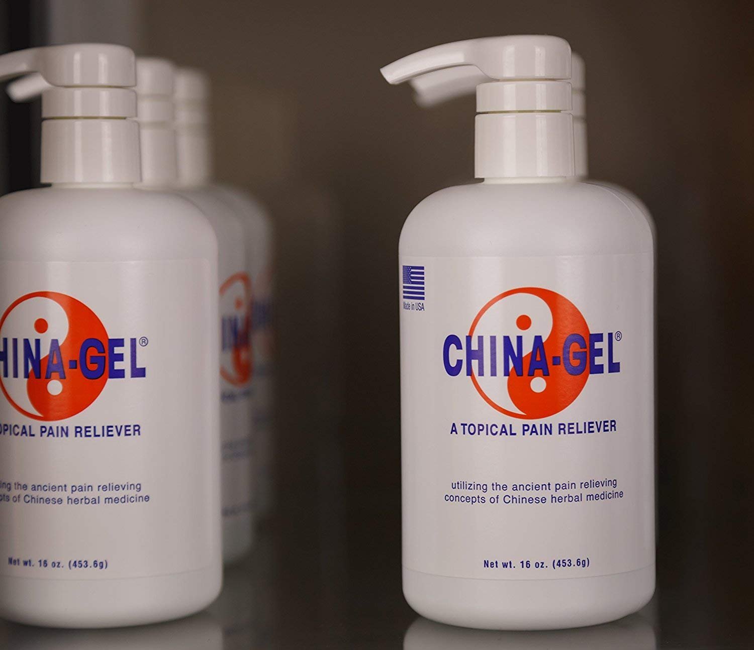 China Gel Topical Reliever Green 16oz