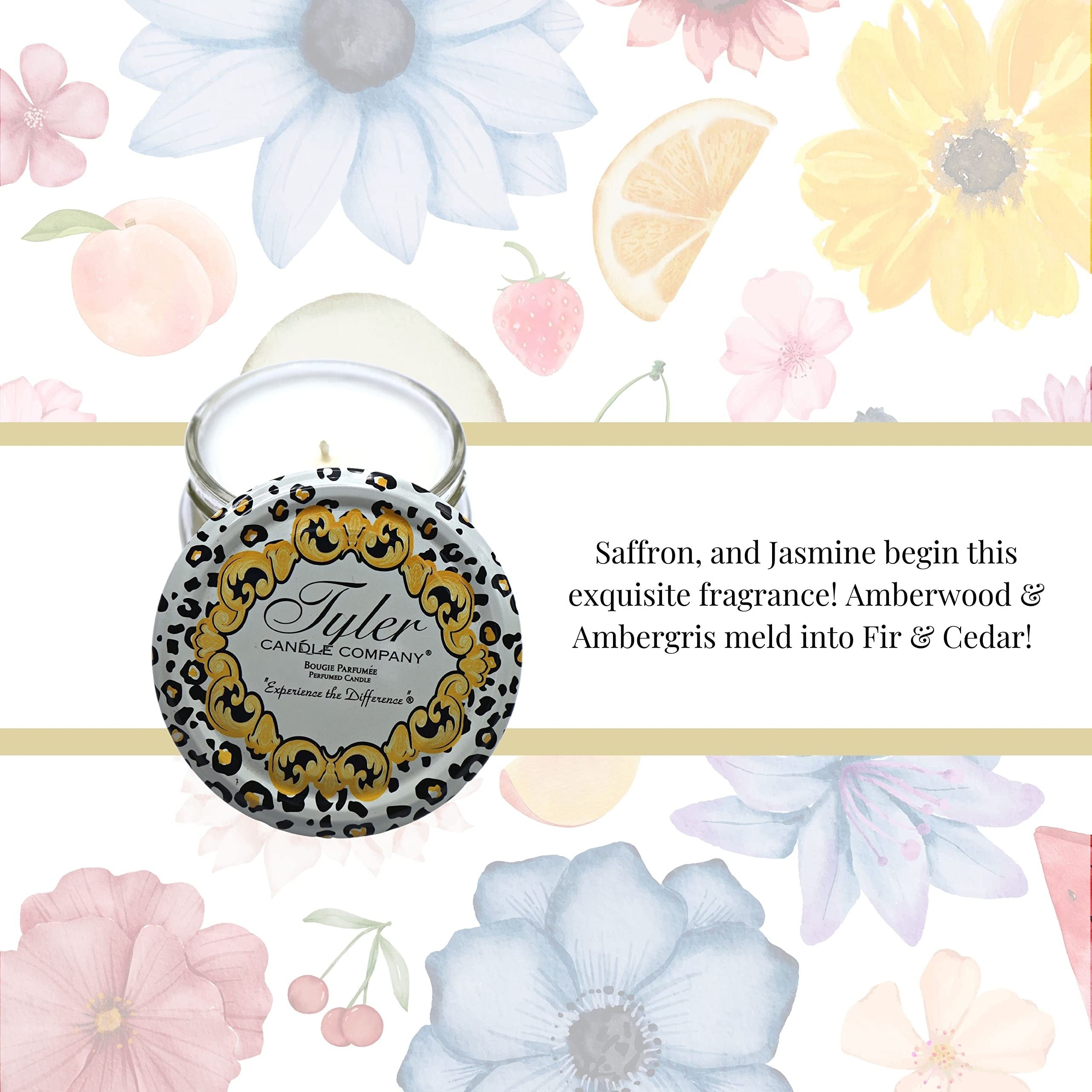 Tyler Candle Company Regal Jar Candle - Luxurious Scented Candle with Essential Oils - Long Burning Candles 20 to 25 Hours - 3.4 oz with Bonus Worldwide Nutrition Multi Purpose Key Chain