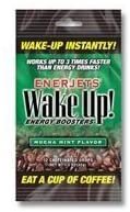 Enerjets Wake Up Energy Booster Drops Mocha Mint Flavor 12 Pack