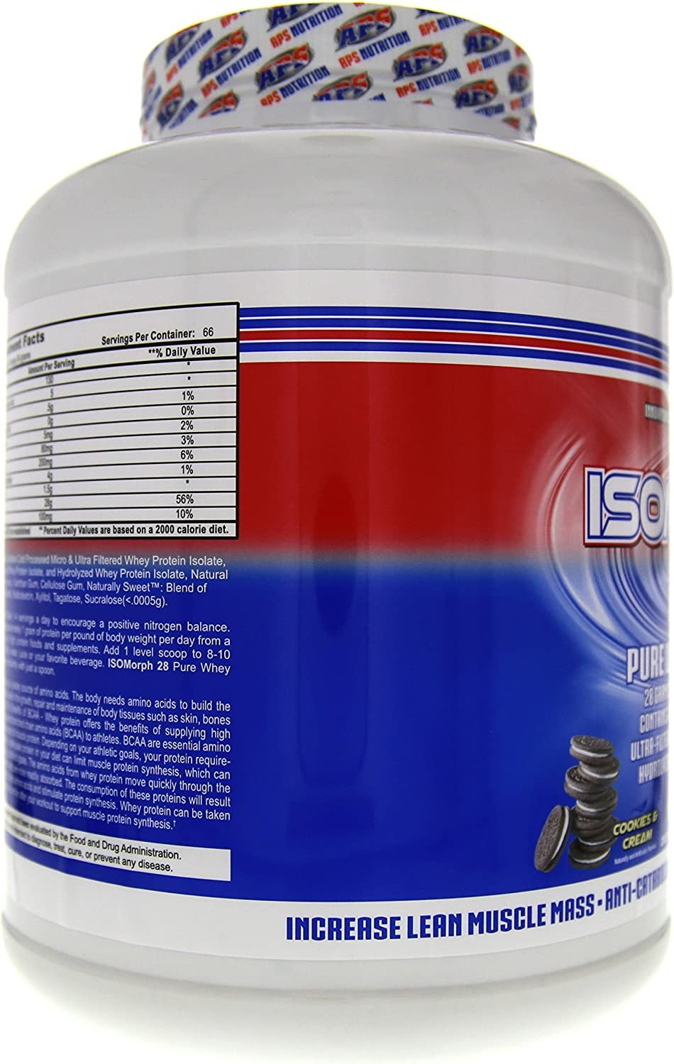 APS Nutrition Isomorph Whey Protein Isolate |Cookies and Cream | 5lb