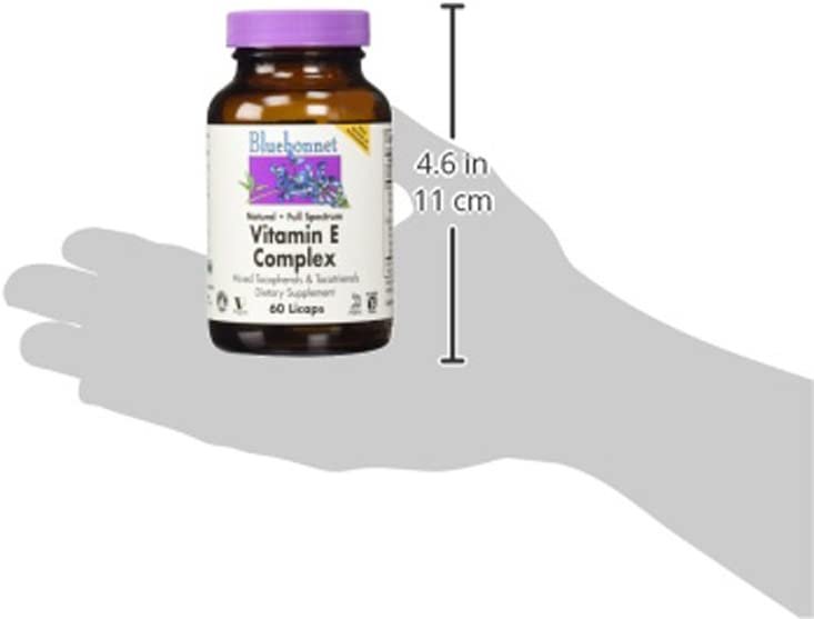 Bluebonnet Natural Full Spectrum Vitamin E Complex - 60 Licaps