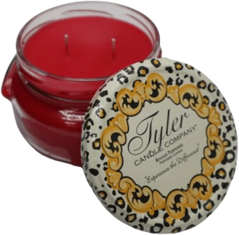 Tyler Candle Company Frosted Pomegranate Wax Scented Candle in a Jar - 11 oz