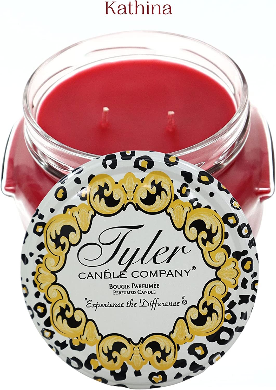Tyler Candle Company, Kathina Jar Candle, Scented Candles Gifts for Women, Ultimate Aromatherapy Experience, Luxurious Candles with Essential Oils, Long-Lasting Burn, Large Candle 22oz