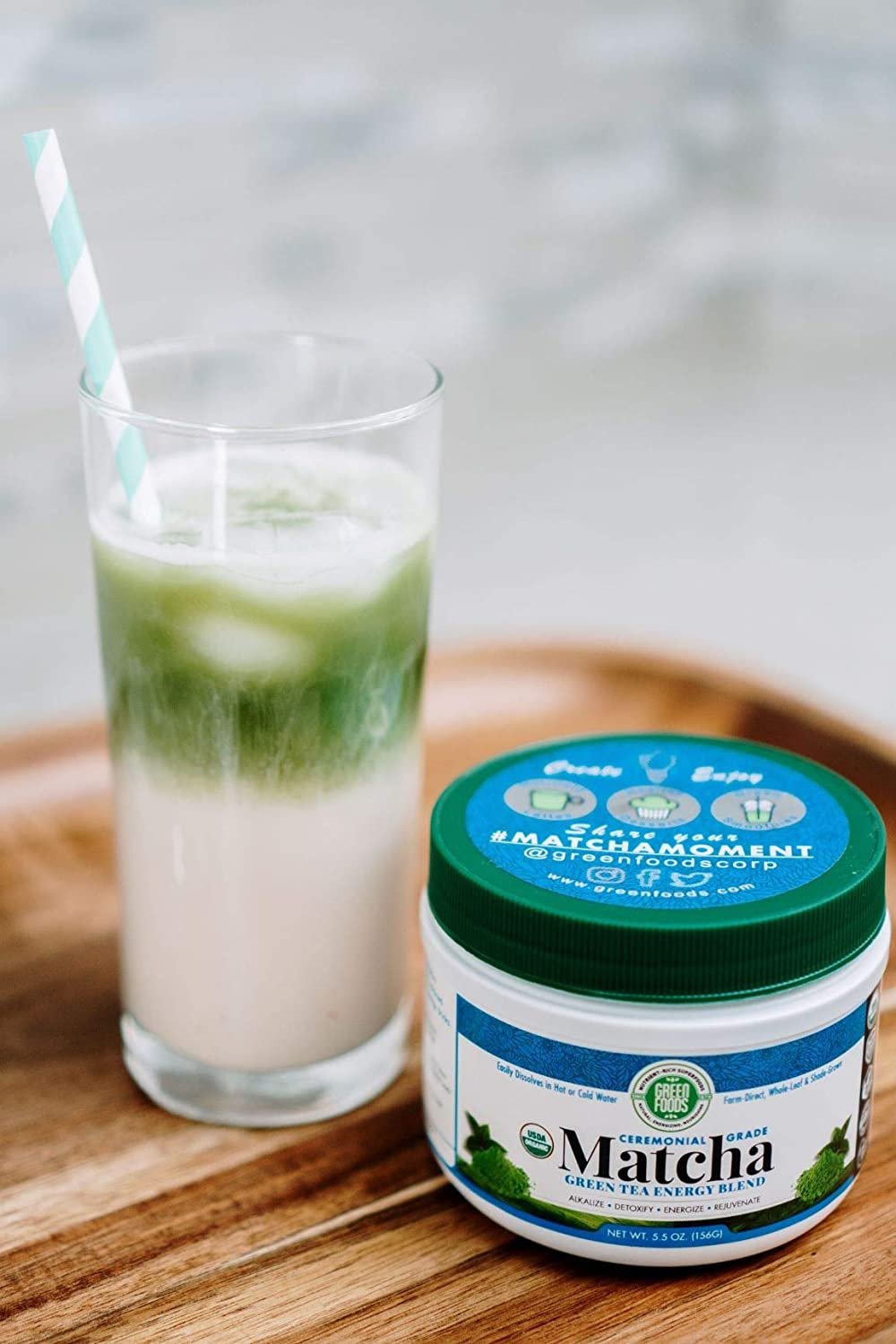 Green Foods Organic Matcha Green Tea, 5.5 Ounce