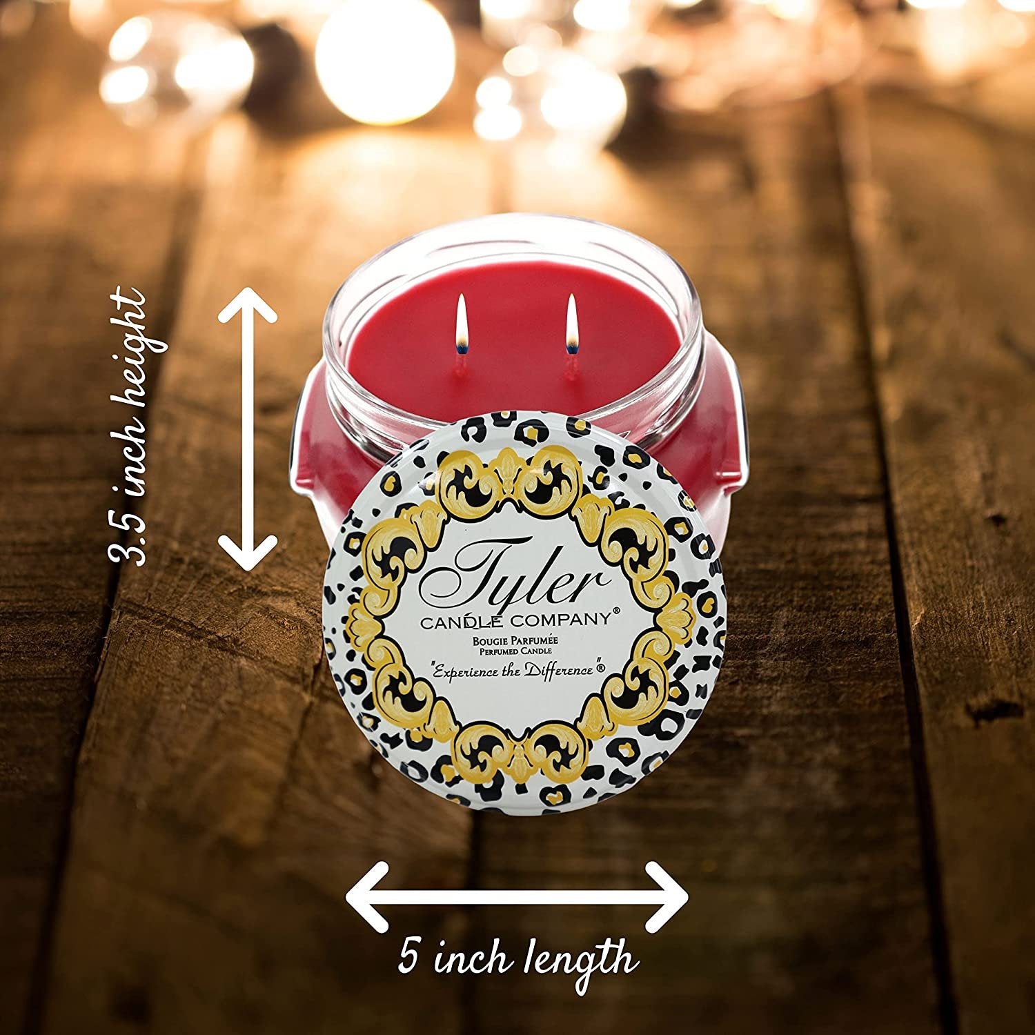 Tyler Candle Company, Kathina Jar Candle, Scented Candles Gifts for Women, Ultimate Aromatherapy Experience, Luxurious Candles with Essential Oils, Long-Lasting Burn, Large Candle 22oz