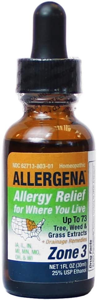 Allergena - Allergy Relief Drops Zone 3-2 Ounce