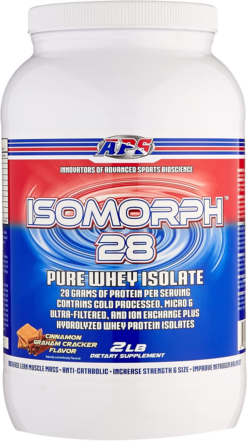 APS Nutrition Isomorph Whey Protein Isolate |Cinnamon Graham | 2lb