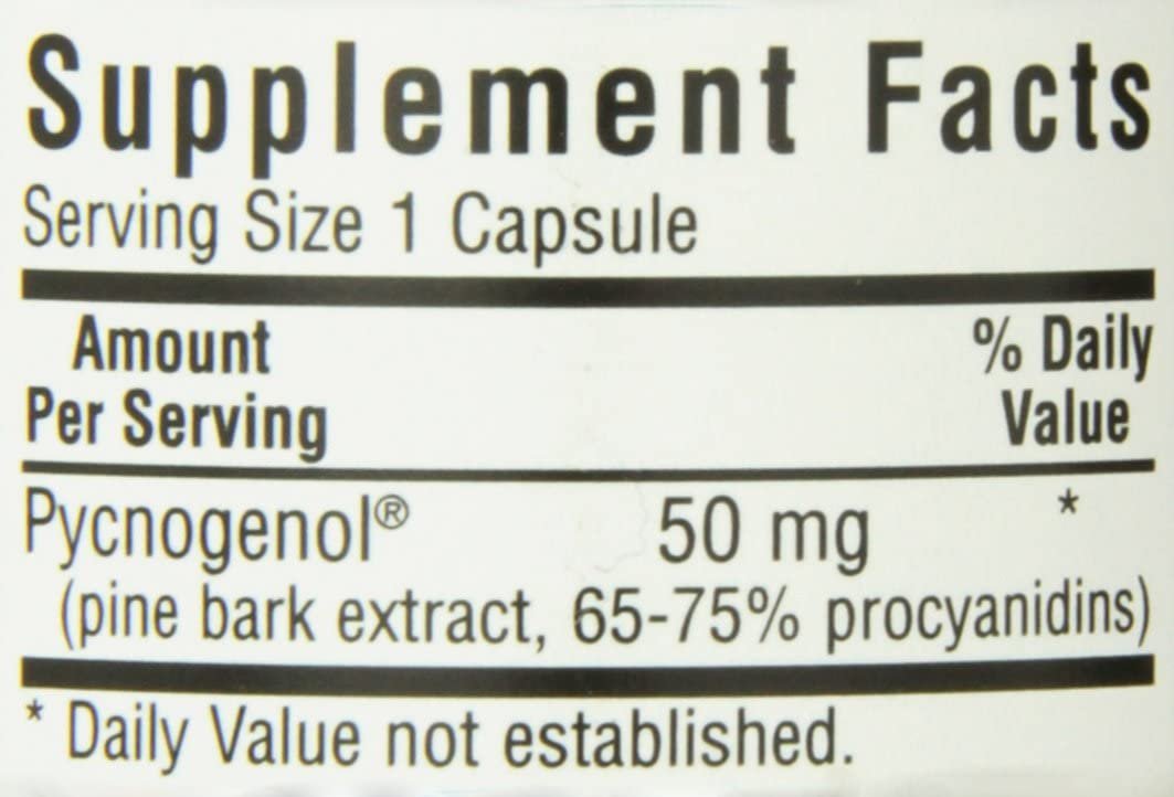 BLUEBONNET NUTRITION PYCNOGENOL 50 mg