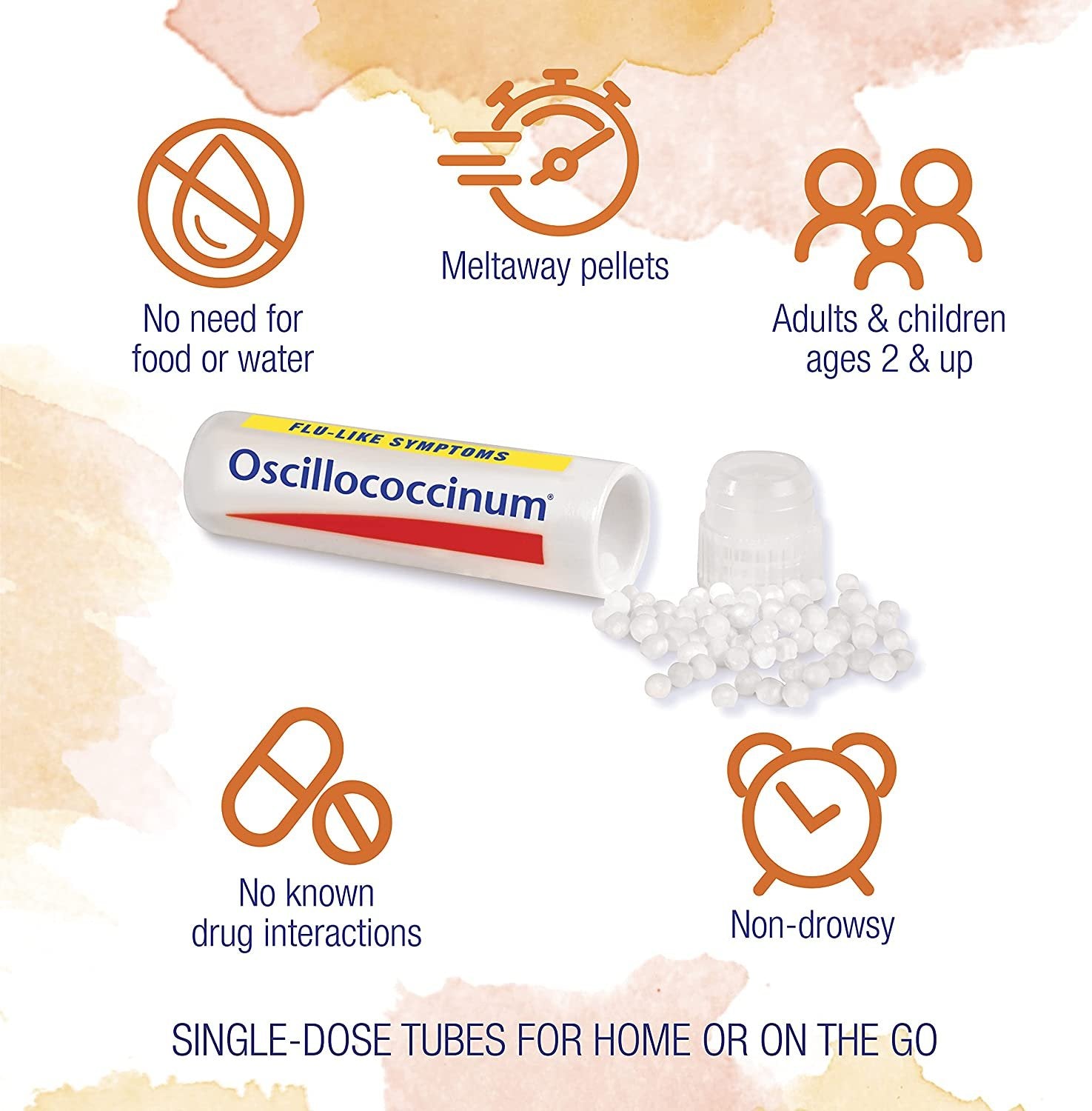 Boiron Oscillococcinum 0.04 Ounce 6 Doses Homeopathic Medicine for Flu-Like Symptoms