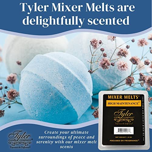 Worldwide Nutrition Tyler Candle Company High Maintenance Scent Wax Melts - Soy Wax Scented Mixer Melts with Essential Oils for Wax Warmer - Box of 14, 6 Bars per Melt Multi Purpose Key Chain