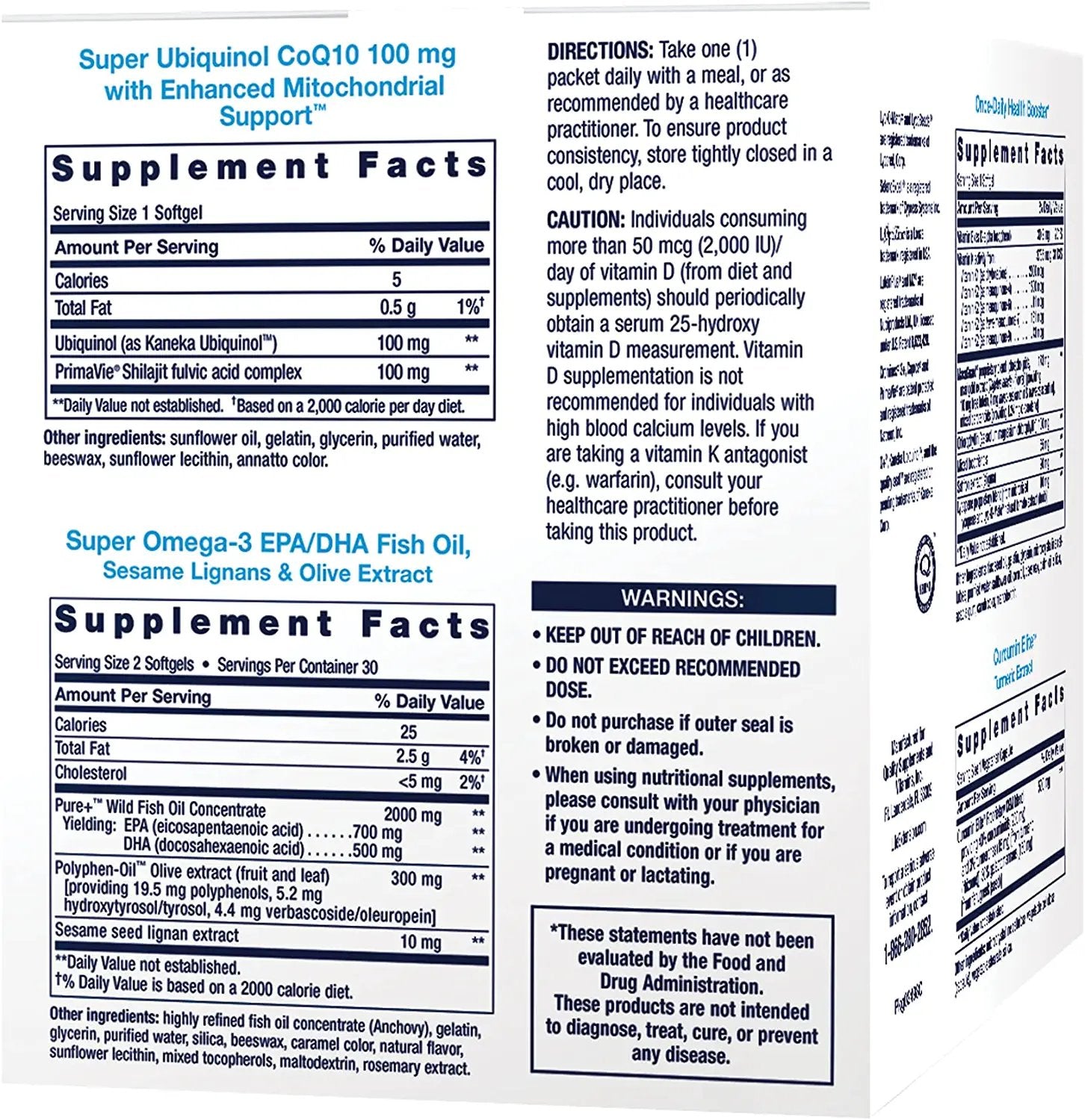 Life Extension Comprehensive Nutrient Packs Advanced - Oil-based Nutrients - Multivitamin & Minerals Supplements with Omega-3, CoQ10 For Health And Longevity – Gluten Free, Non-GMO - 30 Packets