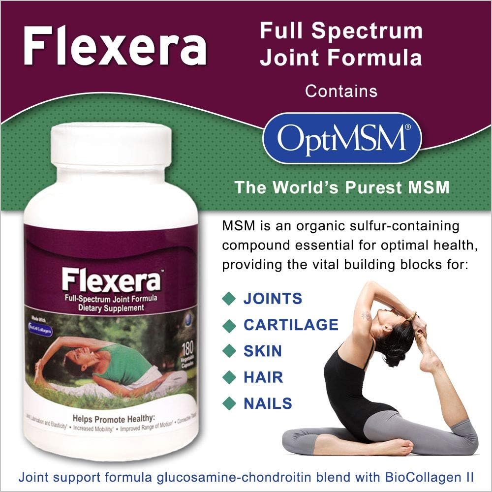 World Nutrition Flexera Joint Supplements (180 Capsules)