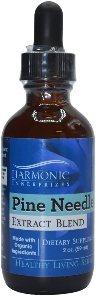 Harmonic Innerprizes Pine Needle Liquid Tincture Herbal Liquid Dual Extract Shikimic Acid - 2 Oz