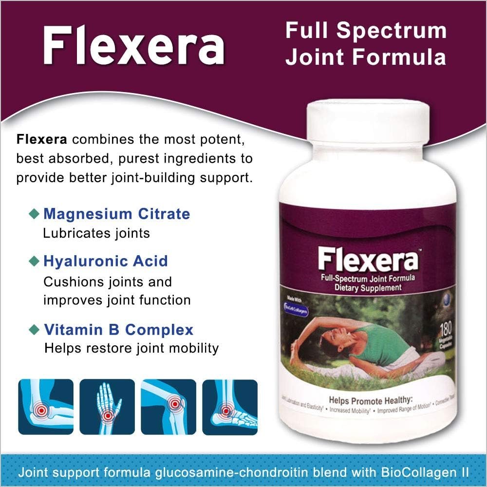World Nutrition Flexera Joint Supplements (180 Capsules)
