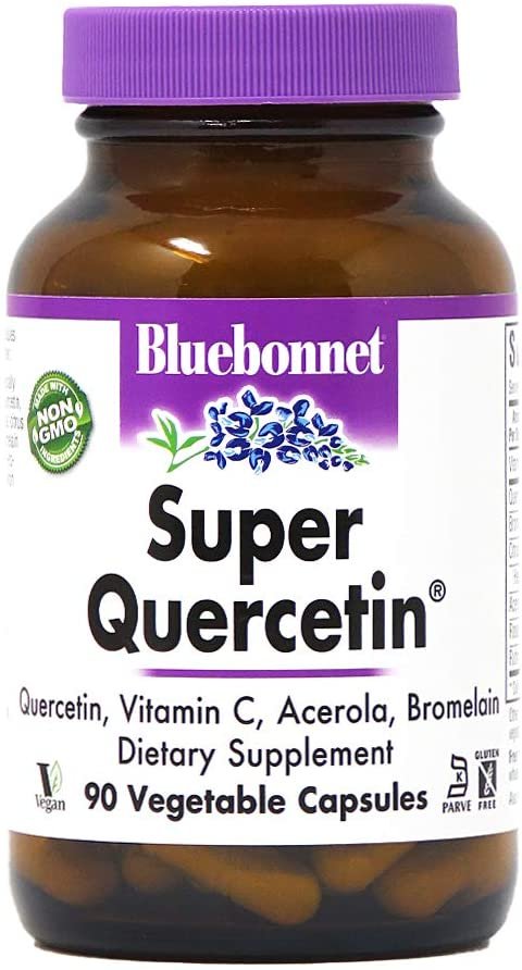 Bluebonnet Super Quercetin Veg Cap 90ct