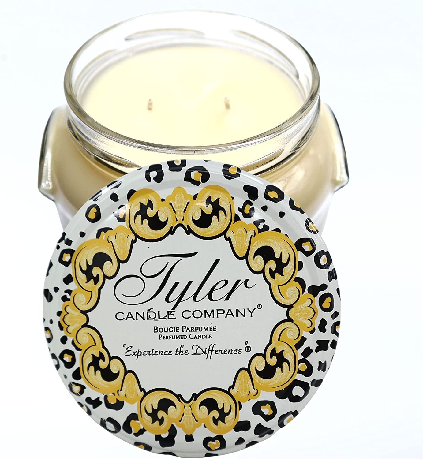 Tyler Candle Company, Entitled Jar Candle, Scented Candles Gifts for Women, Ultimate Aromatherapy Experience, Luxurious Candles with Essential Oils, Long-Lasting Burn, Large Candle 22oz