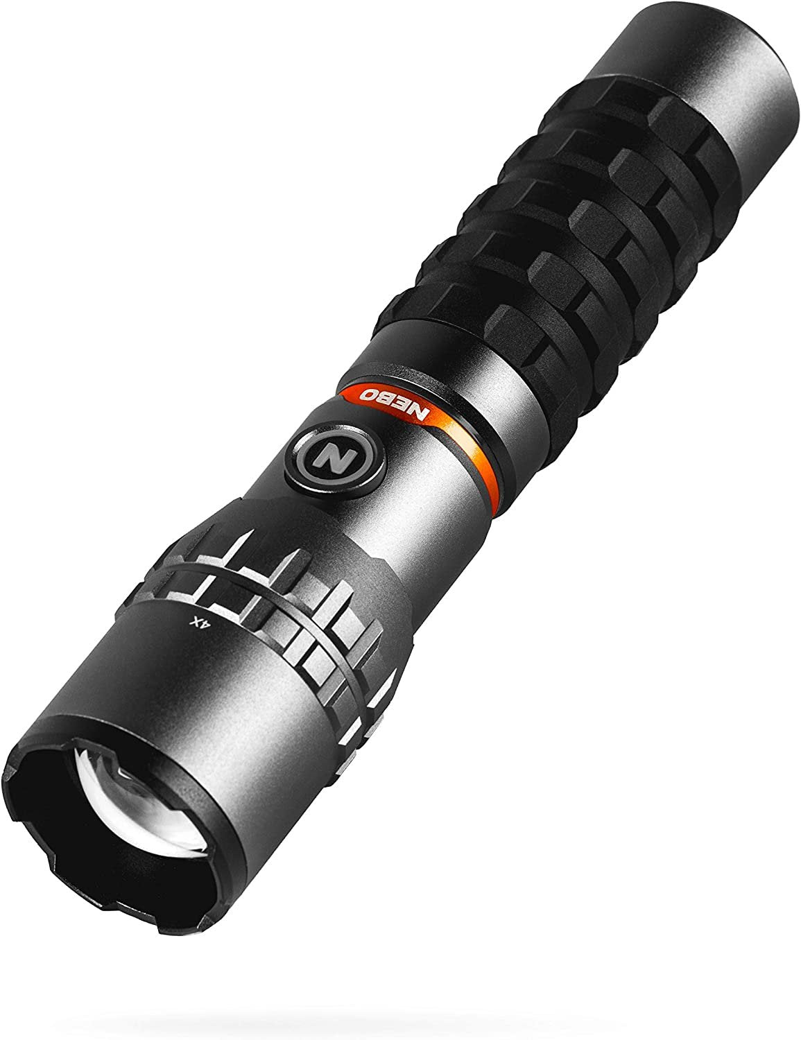 NEBO Slyde King 2,000-Lumen Rechargeable LED Flashlight with 500-Lumen Work Light | Bright EDC & Camping Flashlight with 4 Light Modes and Magnetic Base