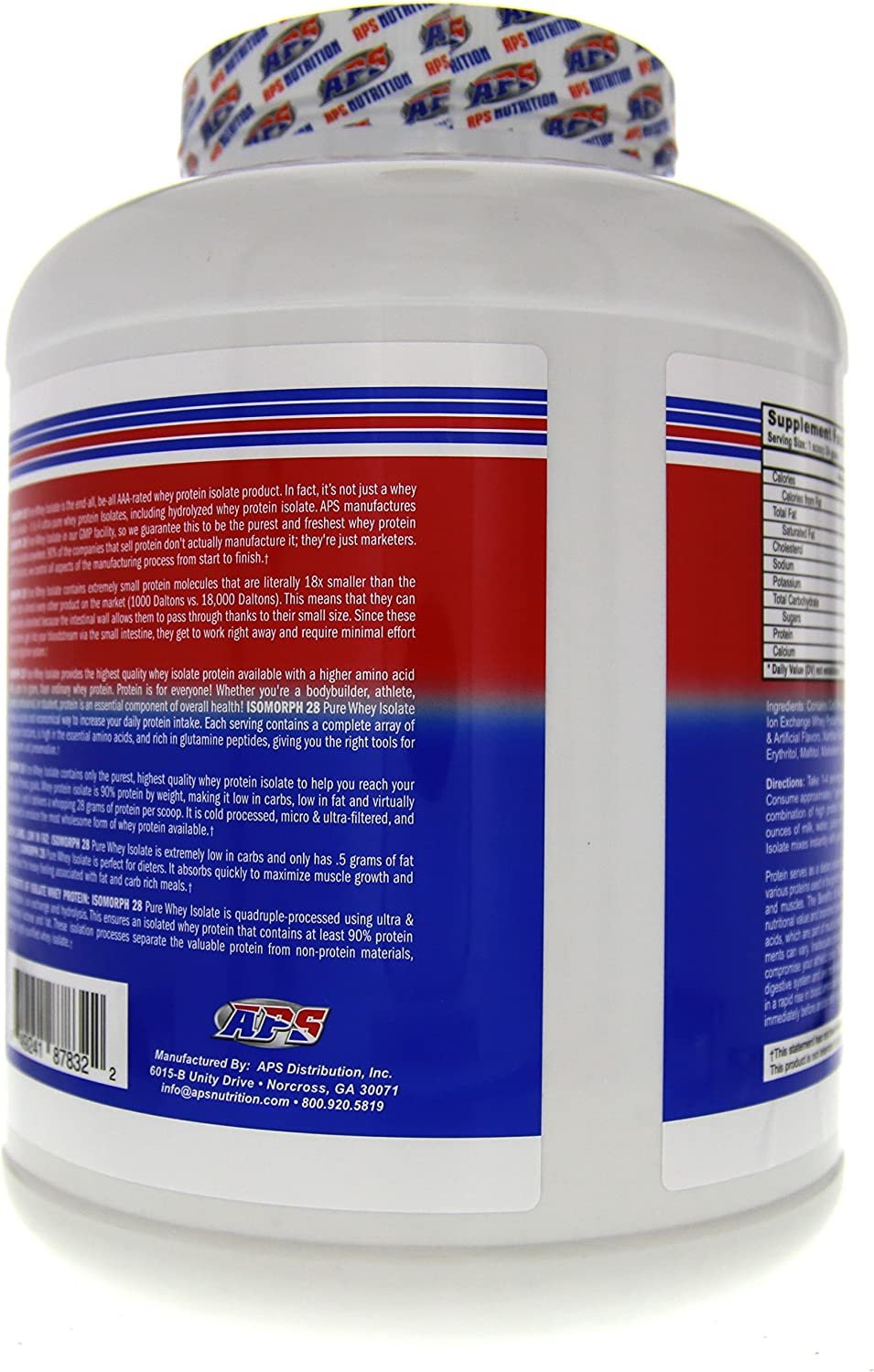 APS Nutrition Isomorph Whey Protein Isolate |Cookies and Cream | 5lb