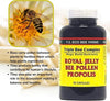 Y.S. Eco Bee Farms Triple Bee Complex Mega Multi-Nutrients - Royal Jelly, Bee Pollen, Propolis - 90 Capsules - with Multi-Purpose Key Chain
