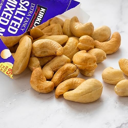 Worldwide Nutrition Bundle 2 Items - Kirkland Fancy Mixed Nuts of Brazil Nuts, Macadamia Nuts Almonds, Pecans and Cashews Roasted Lightly Salted - 40 oz Assorted Nuts & Multi Purpose Keychain