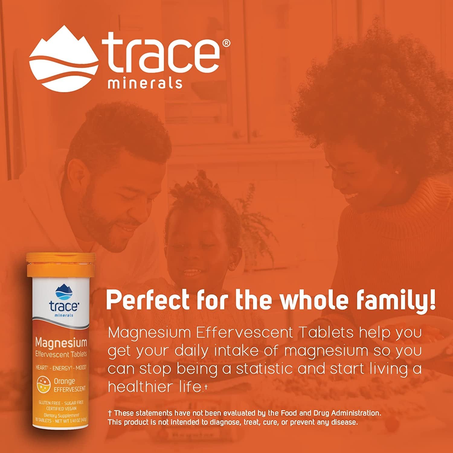 Trace Minerals Magnesium Effervescent Tablets