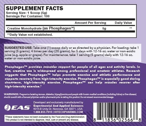 EAS Phosphagen Creatine Powder