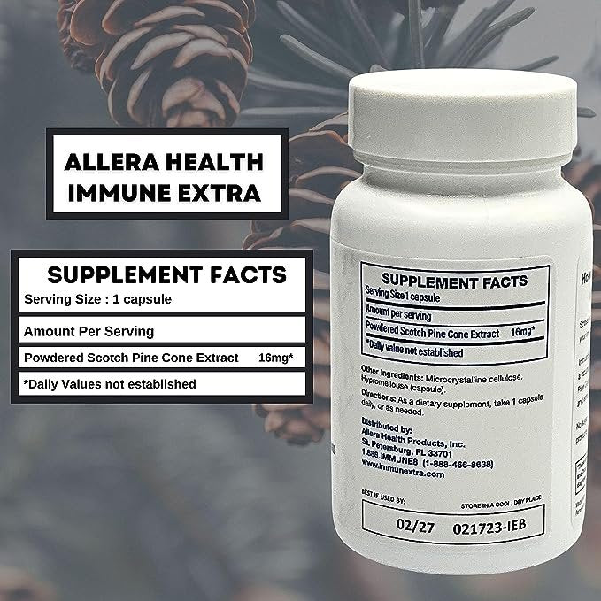 Allera Health Products Immune Extra, 60 Count