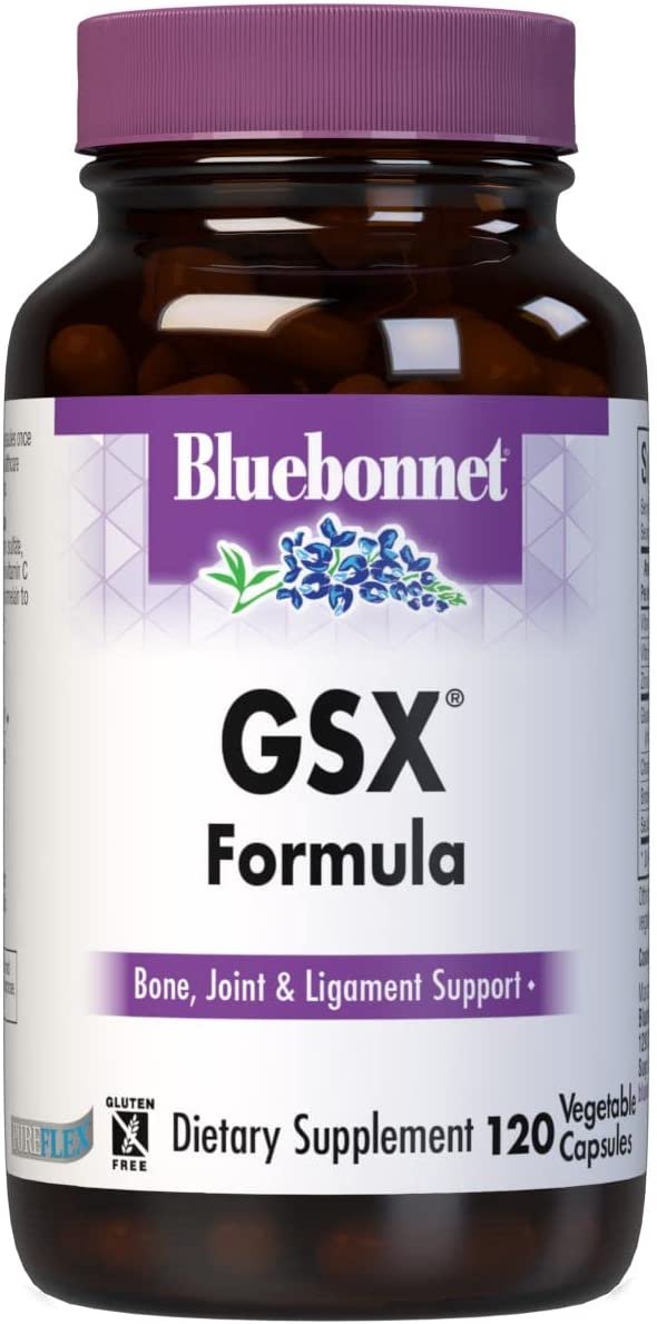 Bluebonnet Nutrition Gsx Formula, 120 Count