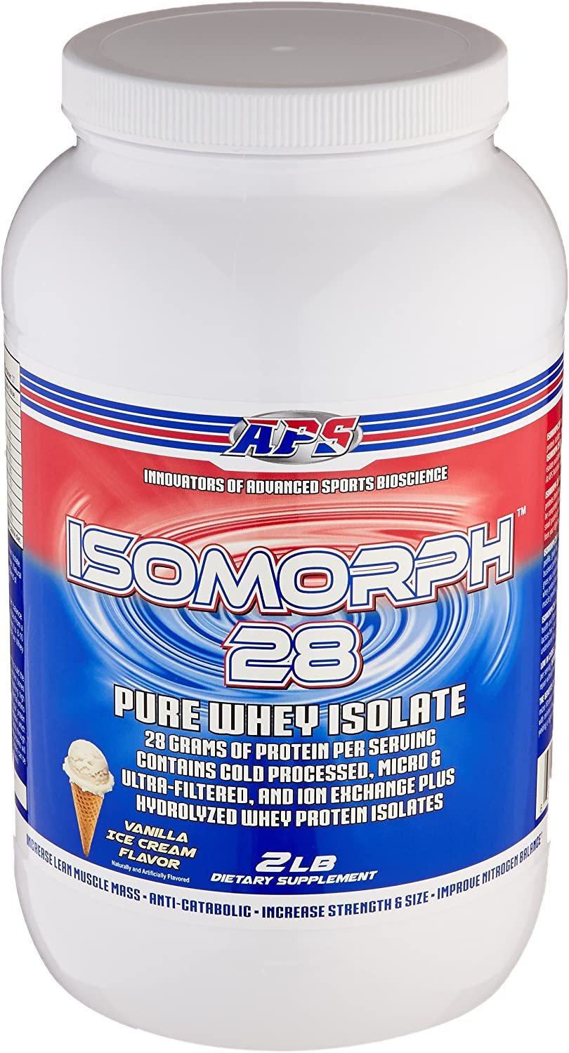 APS Nutrition Isomorph Whey Protein Isolate |Vanilla Ice Cream | 2lb